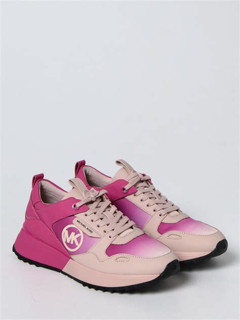 michael kors soft pink sneakers|Michael Kors pink sneakers women.